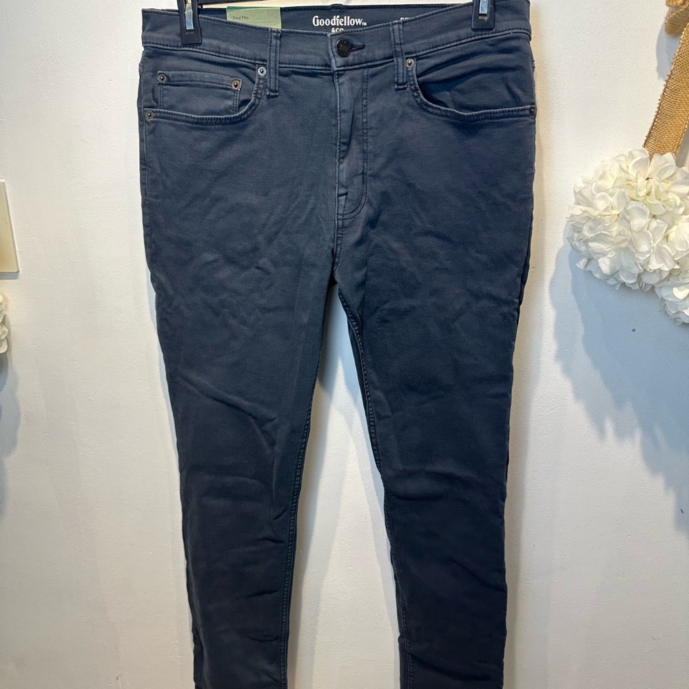 Mens Goodfellows Navy Blue ‘Eric’ Slim Jeans